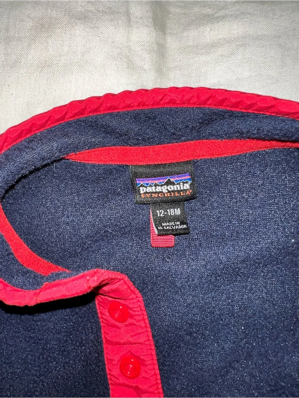 Patagonia Fleece 12-18Months